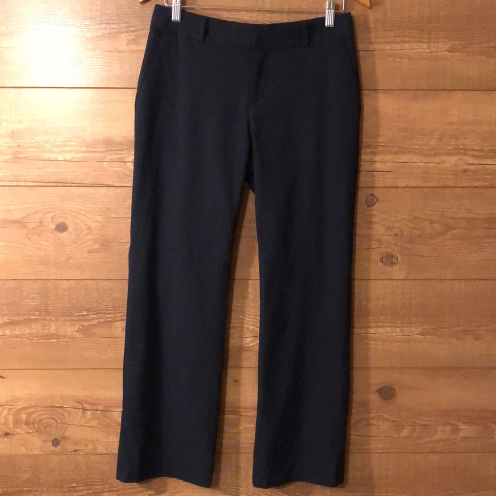 Banana Republic Factory sz 4P Martin Fit Wool Navy Pants